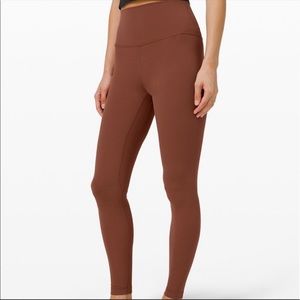 NWT Lululemon Align Pant 28” Ancient Copper Size 4